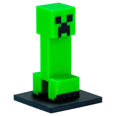 Игрушка Коллекционный Топпер Зелёный крипер Minecraft MC2012B 1